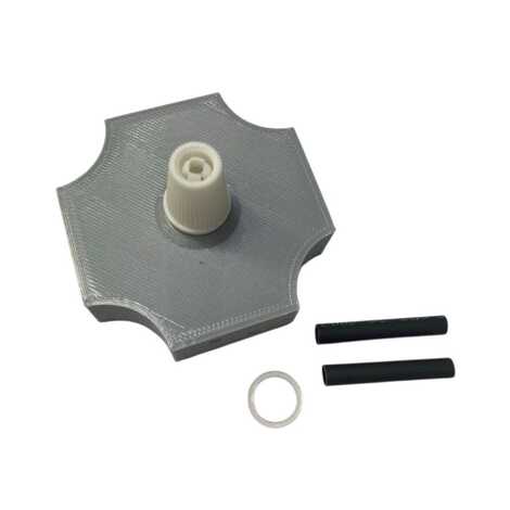 Точечное крепление для подвесных светильников и люстр белое