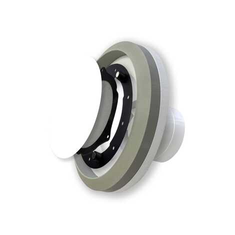 Решетка прямая теневая на магнитах с вентилятором ERA