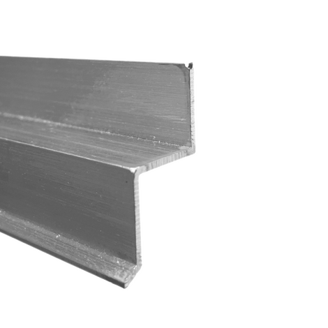 Профиль алюминиевый отбойник Z-образный 2,5 м