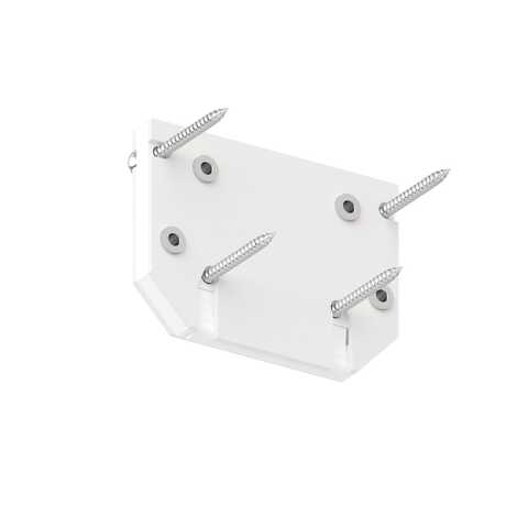 Торцевая заглушка для световой линии SLOTT CANYON белая