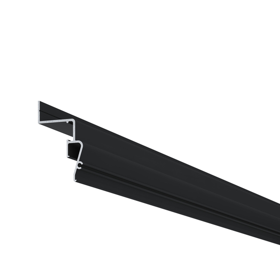 Профиль Алформ Contour-Pro LED Черный Парящий со вставкой 2,0 м