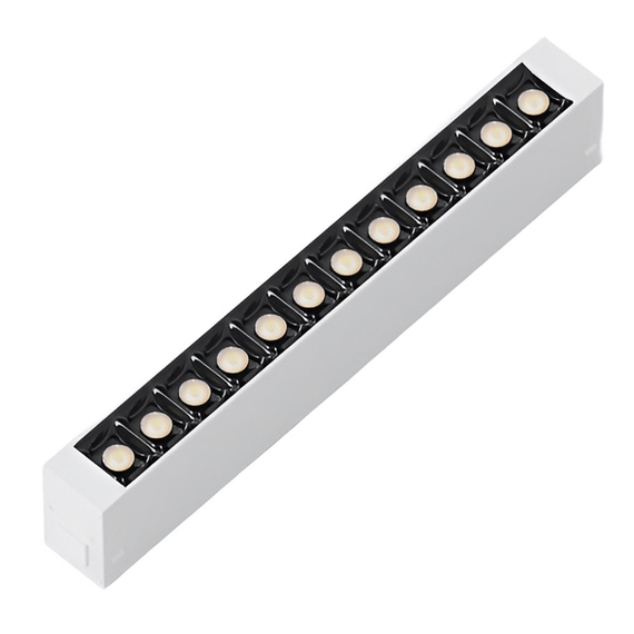 Трековый светильник Luminotti FLAT MASK, 9W, 810 lm, белый