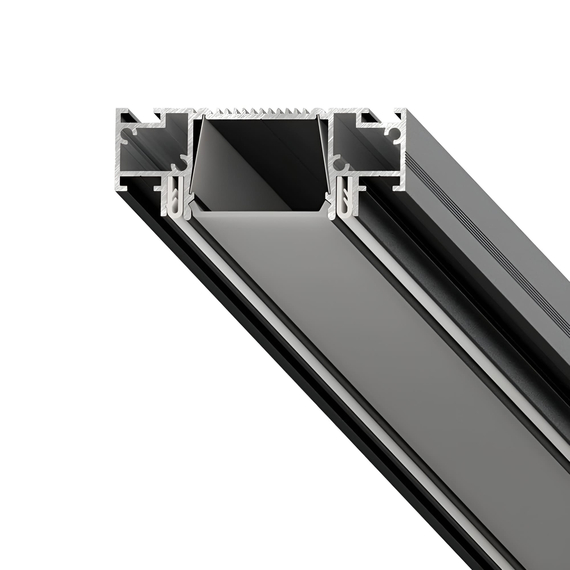 Профиль Световая линия SLIM LINE черный 2,0 м