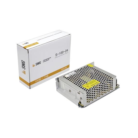 Блок питания сетка, 100 W, 24V, S-100-24